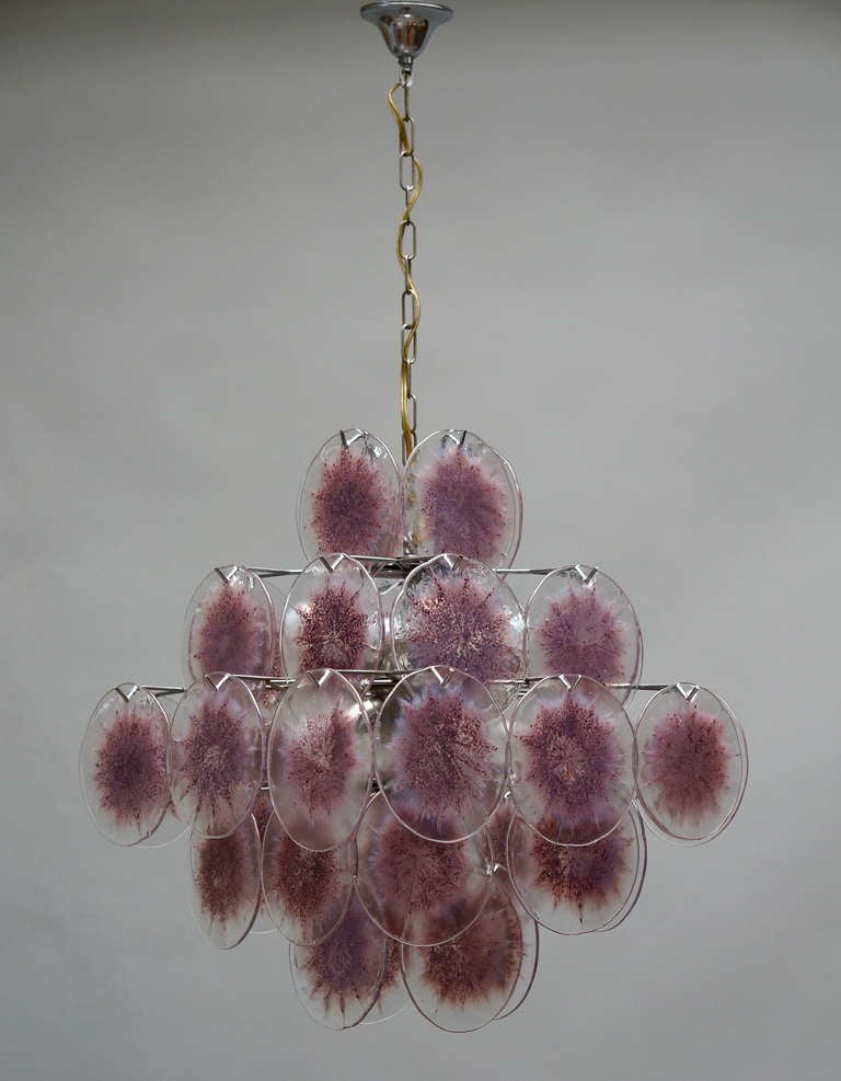 Murano Glass Chandelier, Italy In Good Condition For Sale In Antwerp, BE