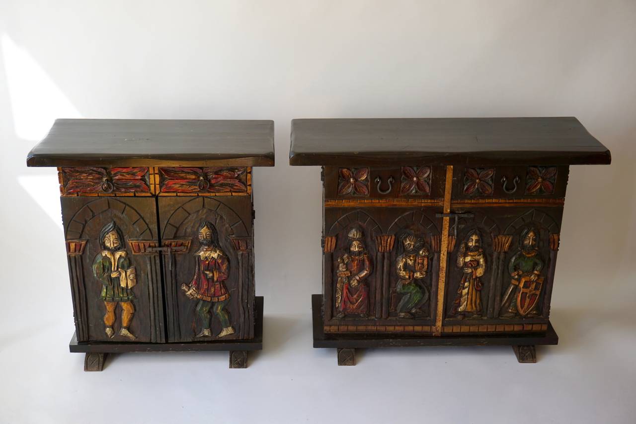 Set of Two Sideboards and One Chair In Good Condition In Antwerp, BE