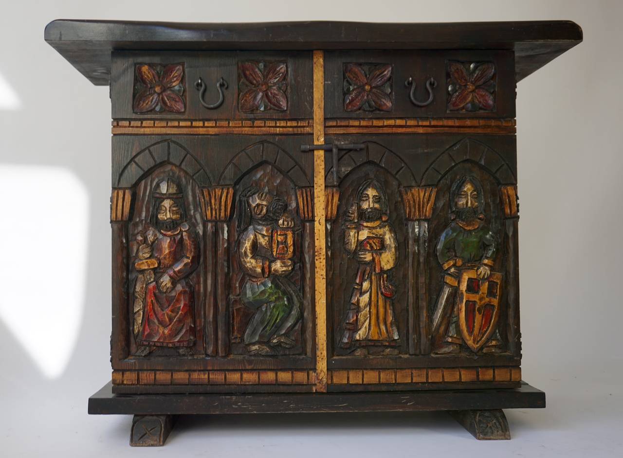 French Set of Two Sideboards and One Chair