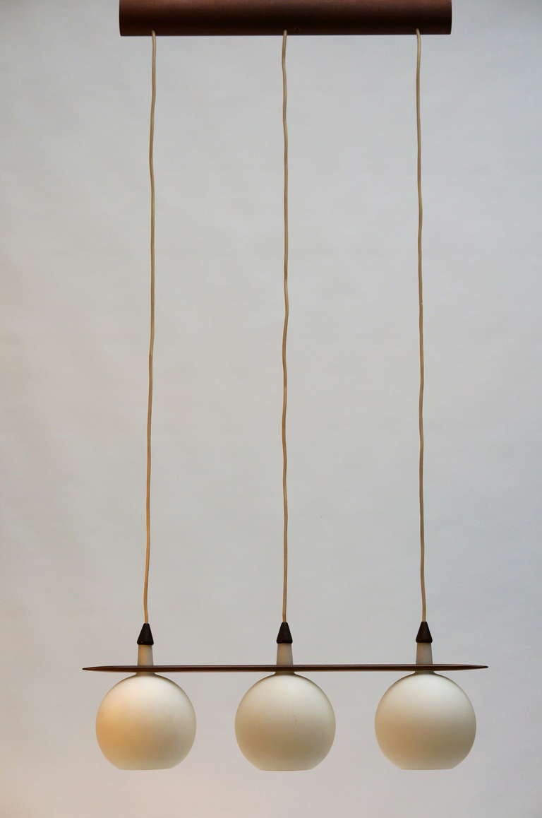 Ceiling lamp, made is Sweden 1950s.