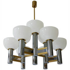 Sciolari Geometric Chandelier 3