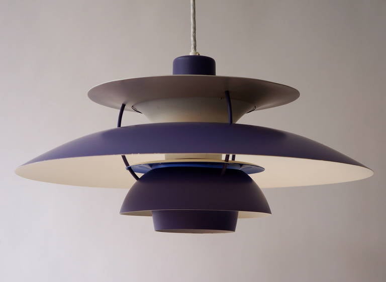 Mid-Century Modern Poul Henningsen Hanging Lamp for Louis Poulsen For Sale