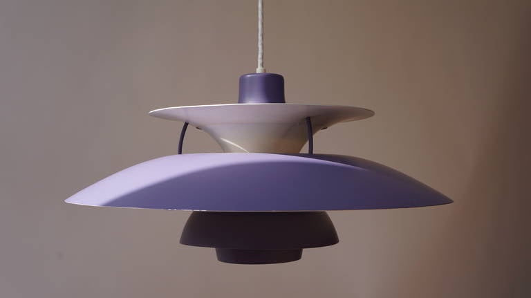 Aluminum Poul Henningsen Hanging Lamp for Louis Poulsen For Sale