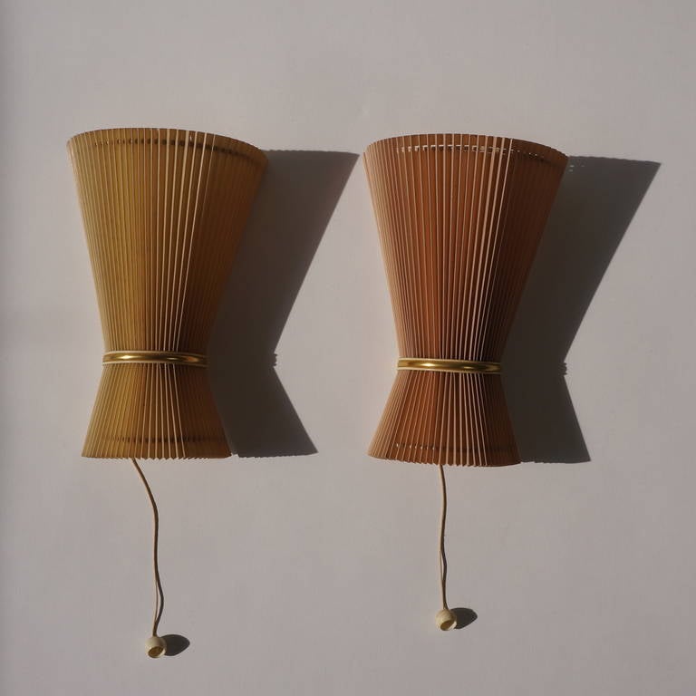 Italian 1950s Pair of Sconces In Excellent Condition In Antwerp, BE