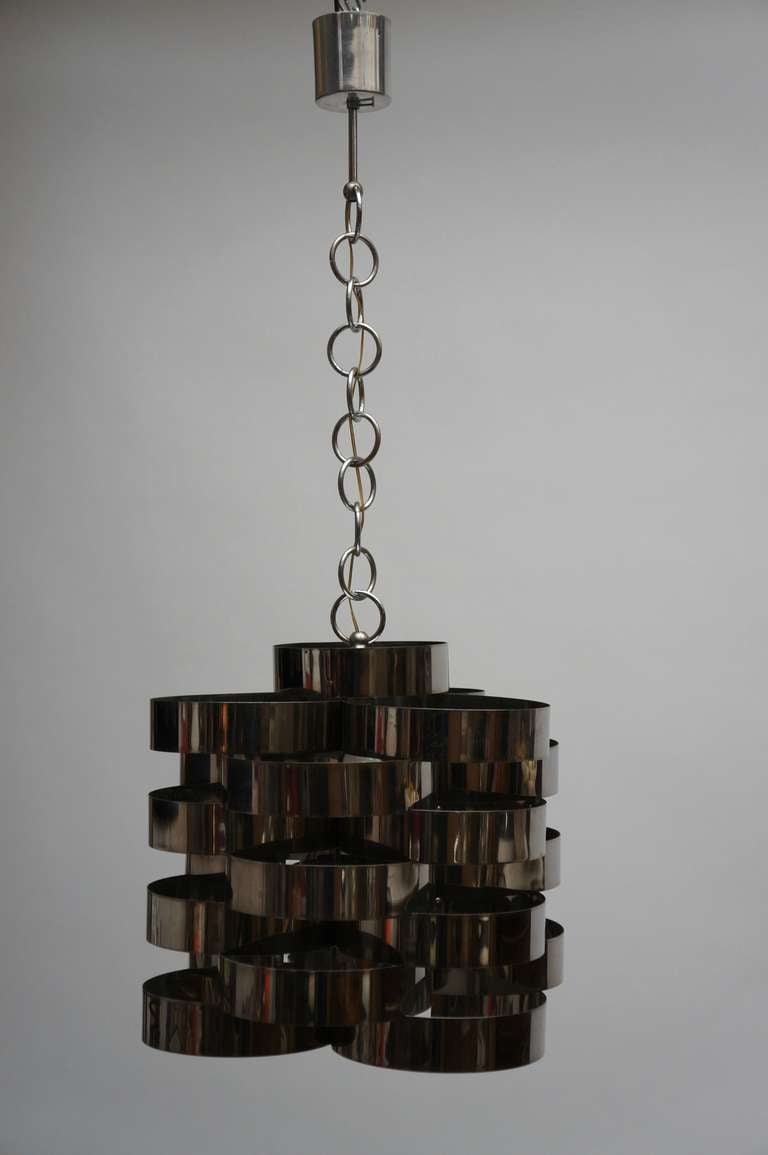 Mid-Century moderno Lampadario in stile Sciolari in vendita