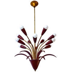 Italian 1950s Chandelier 11