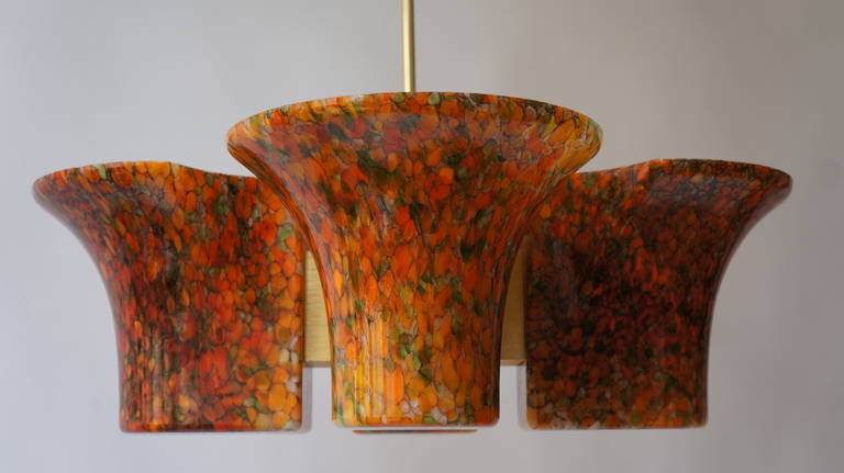 Mid-Century Pendant Lamp from Peill & Putzler, 1970s For Sale 2