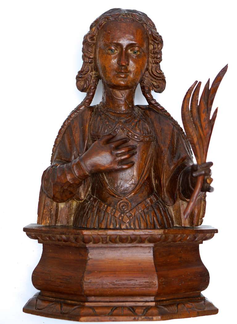 Renaissance Bust of a Female Martyr