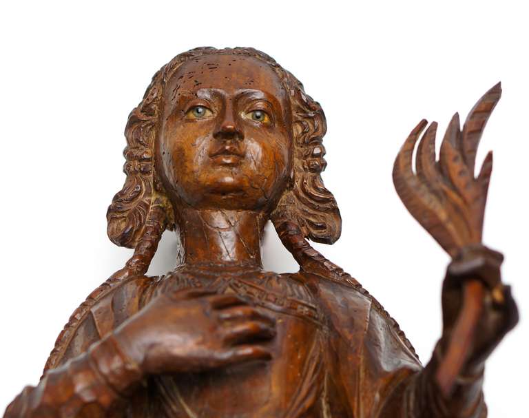 Bust of a Female Martyr In Excellent Condition In Antwerp, BE