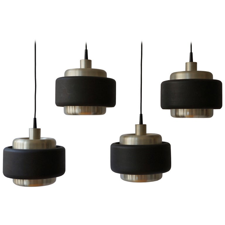 Set of Four Philips Ceiling Lamps For Sale
