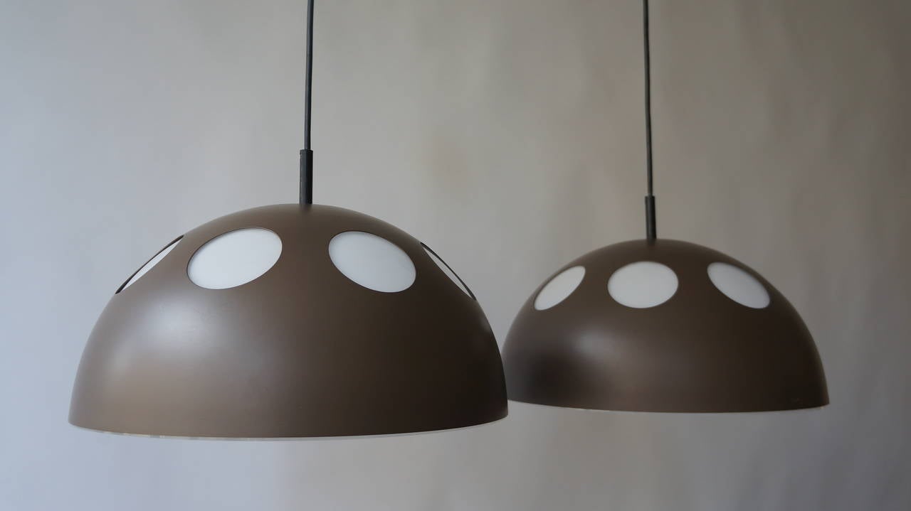 20th Century One of Two Pendant Lamps by RAAK For Sale