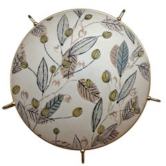 Fabuleux plafonnier ou applique des années 1950