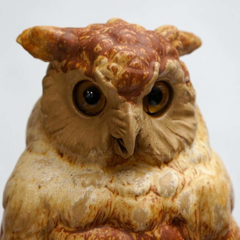 Vintage Ceramic Owl Sculpture at 1stDibs vintage ceramic owl figurine