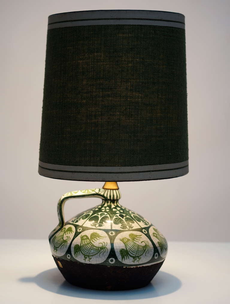 Mid-Century moderno Lampada da tavolo italiana in vendita