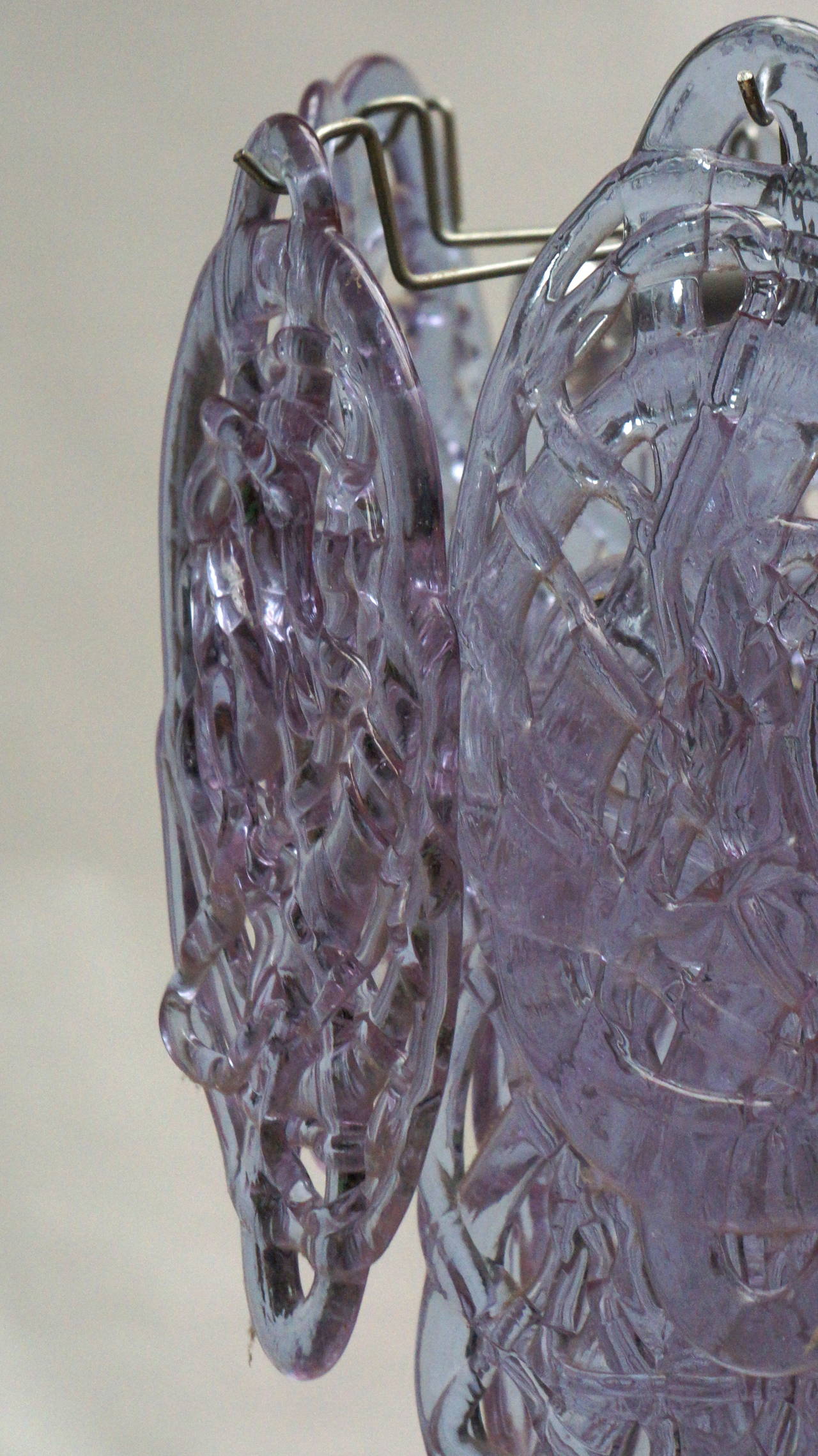 Stunning Murano Glass Chandelier by Carlo Nason for Mazzega 3