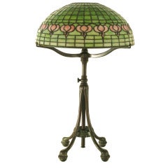 Tiffany Studios Pomegranate Lamp