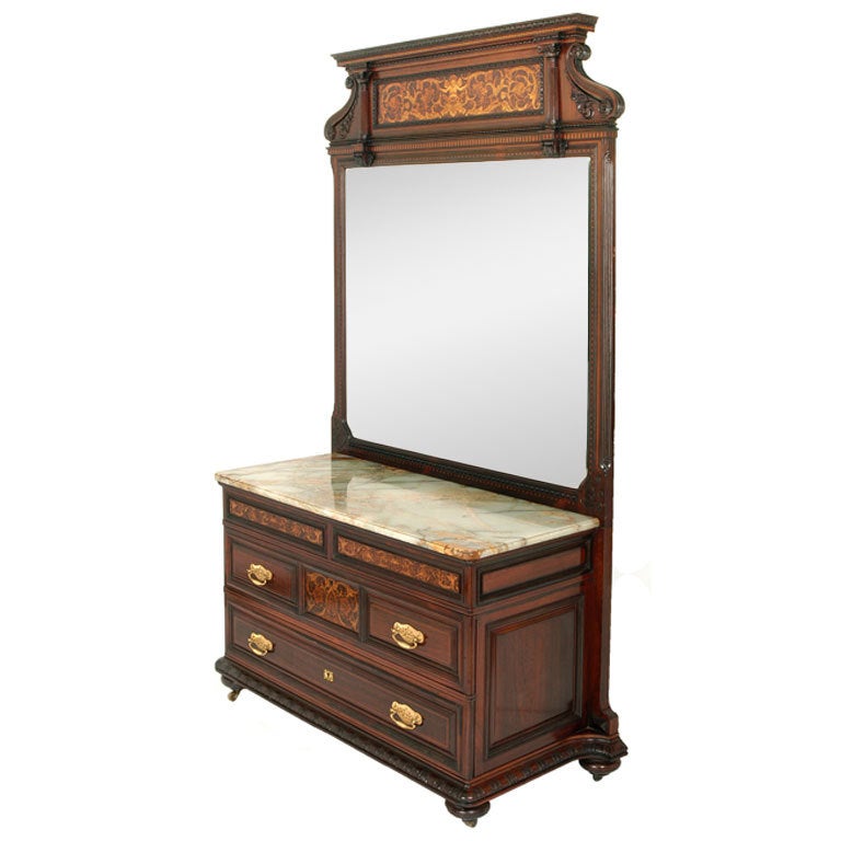 Herter Rosewood Bedroom Suite (3 Pcs.)