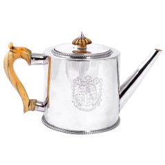 Antique Paul Storr Silver Batchelor's Teapot 1835 