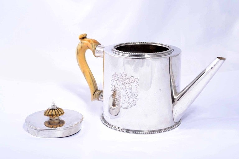 Antique Paul Storr Silver Batchelor's Teapot 1835