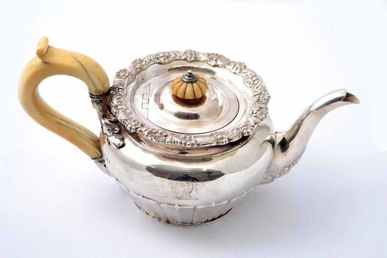 Antique Paul Storr Silver Batchelor's Teapot 1835