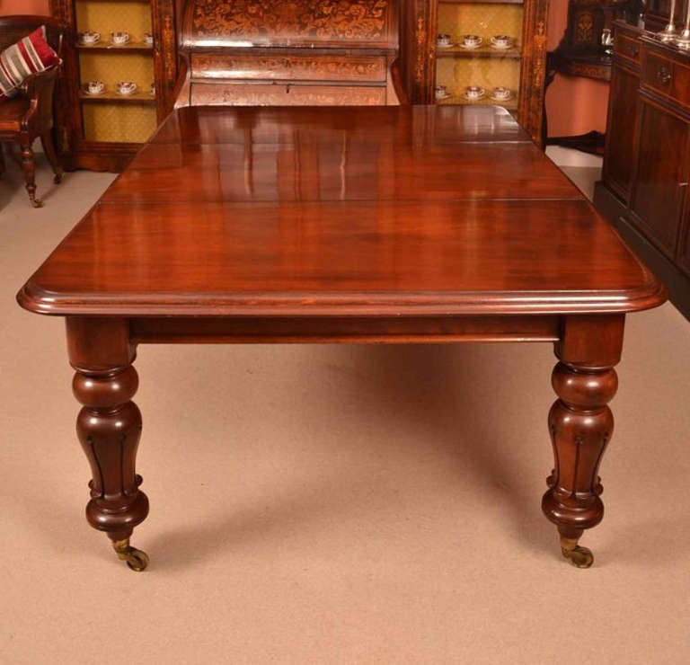 Antique William IV Mahogany Dining Table 8 chairs c.1830 In Excellent Condition In London, GB