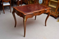 Antique French Writing Table Desk Bureau Plat circa 1870