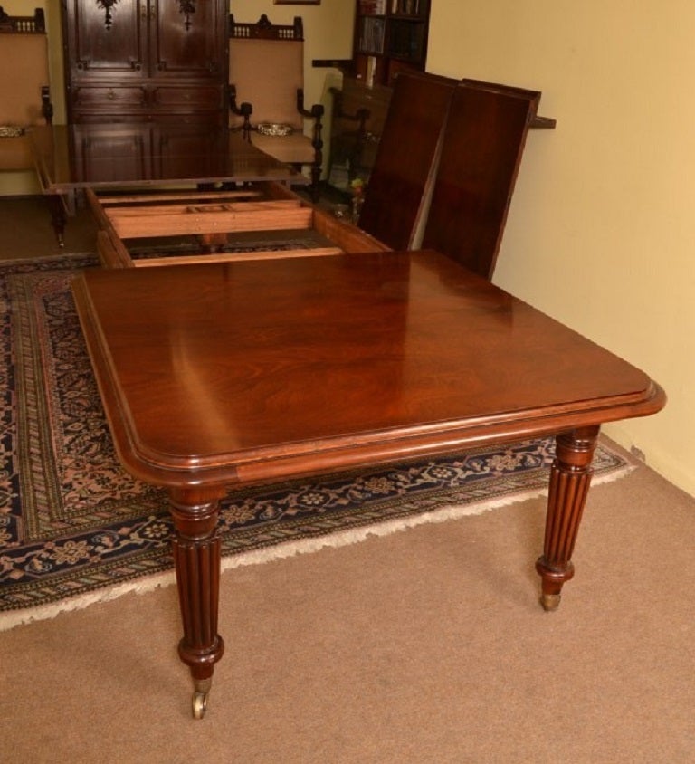 Vintage Victorian Dining Conference Table 14ft Mahogany at 1stDibs 14