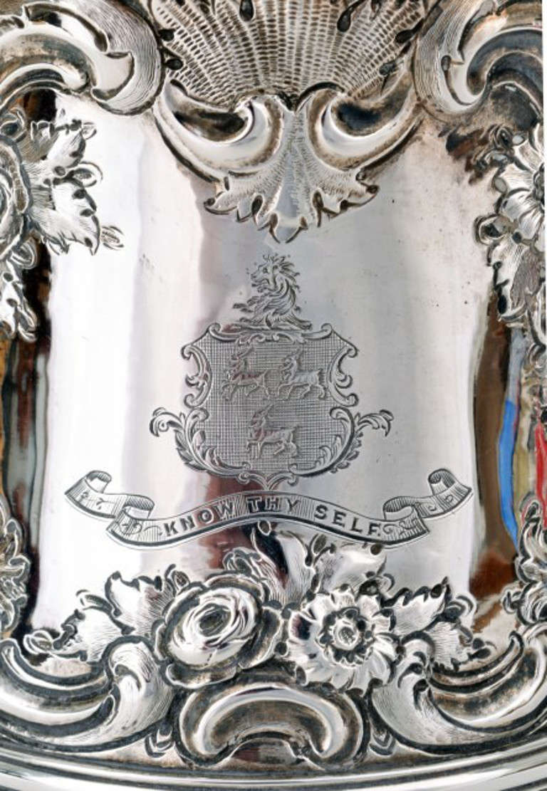 18th Century and Earlier Antique George III Sterling Silver Lidded Tankard 1767