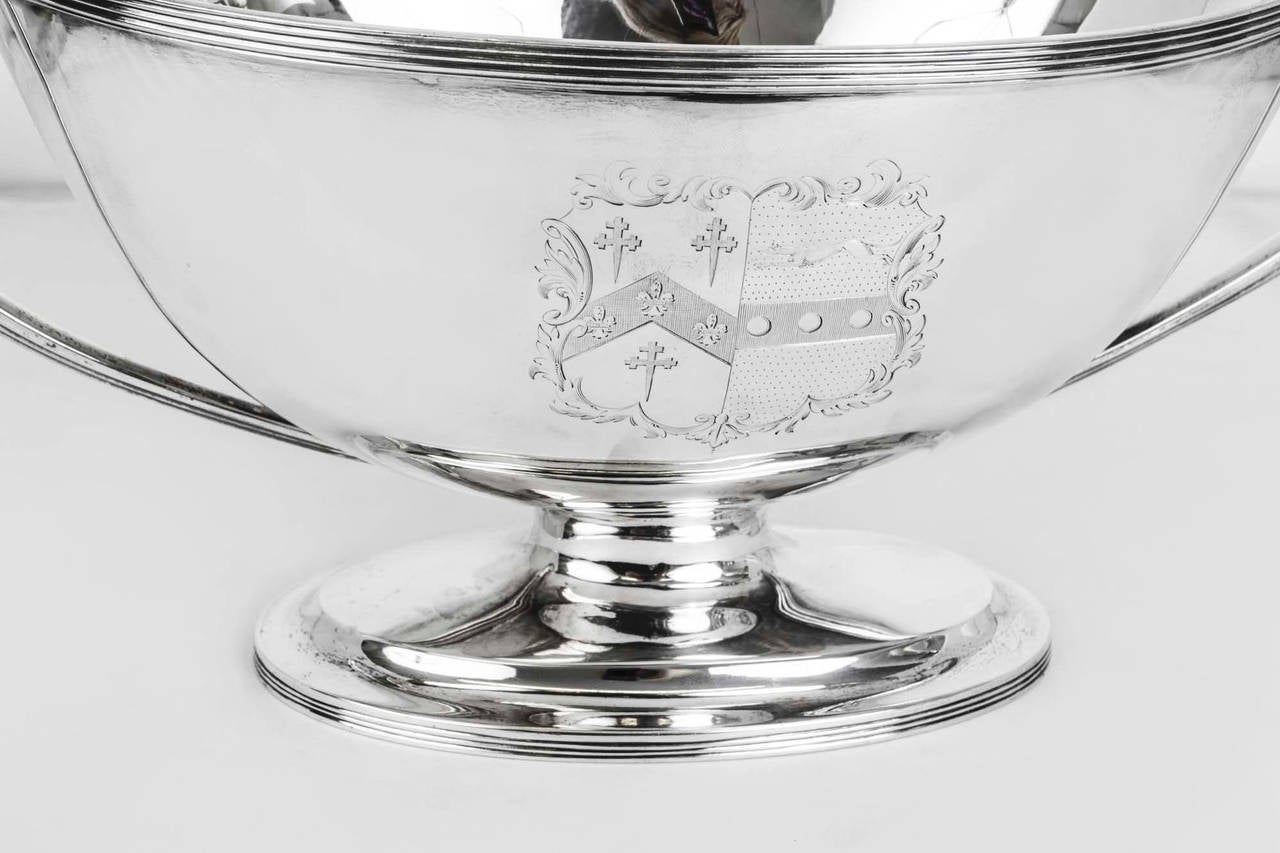 Antique Silver George III Tureen William Bennett 1808 Birchall and Hayne In Excellent Condition In London, GB