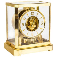 Used Atmos Jaeger le Coultre Mantle Clock, circa 1970