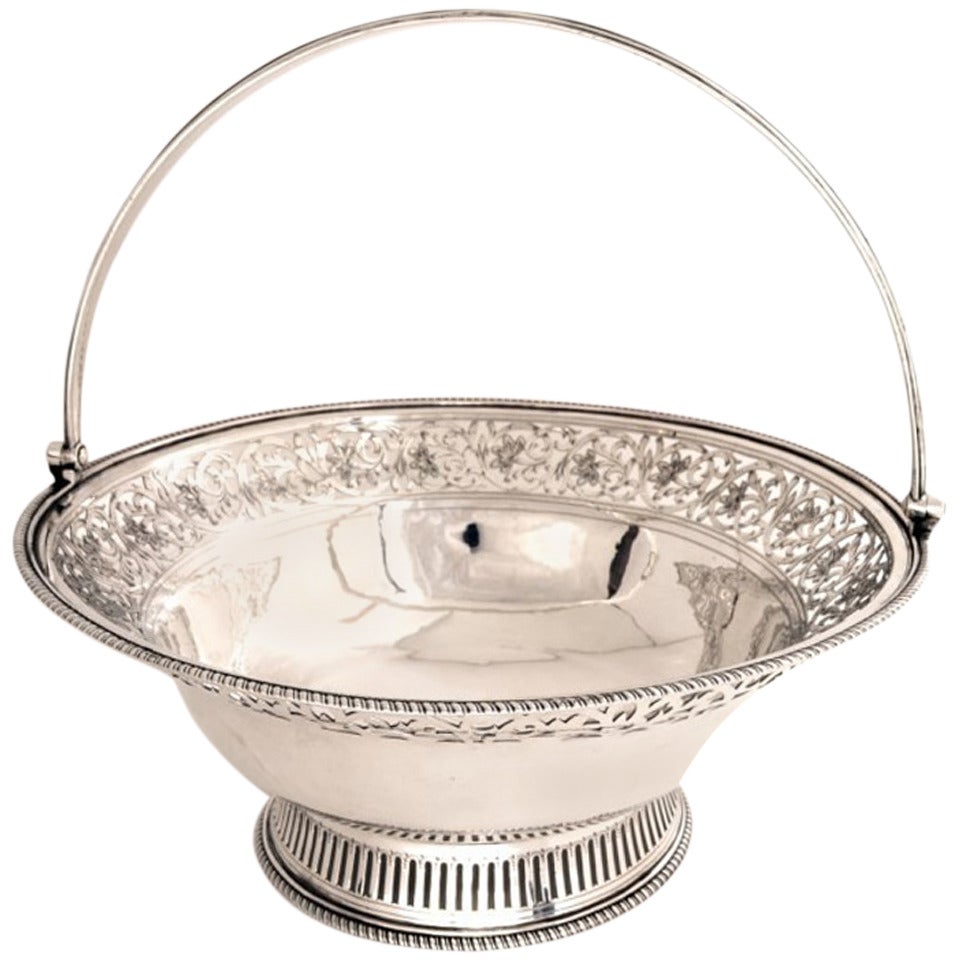 Antique Sterling Silver Fruit Basket by Paul Storr, 1801 at 1stDibs