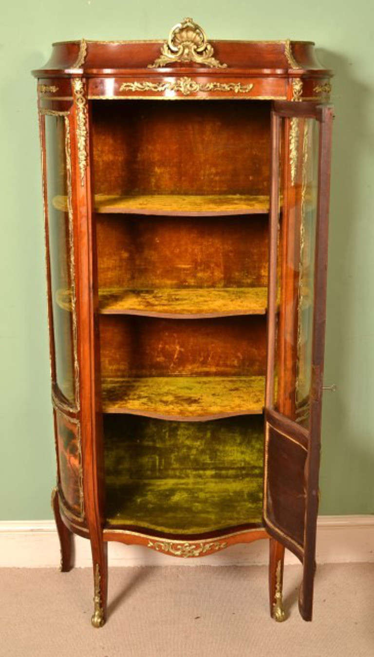 french vitrine cabinet