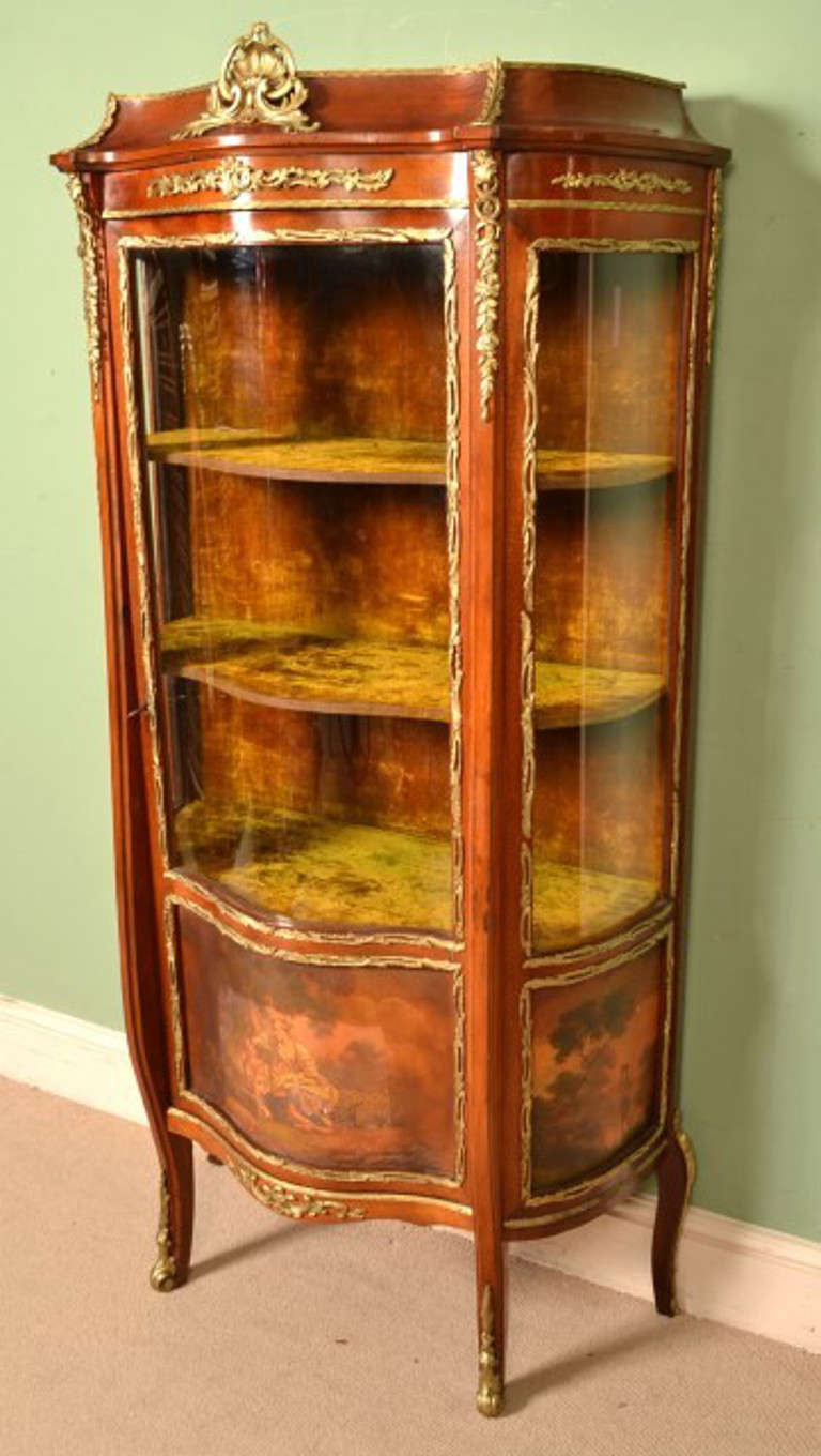 antique french vitrine