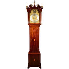 Antique George III Mahogany Longcase Clock c.1800