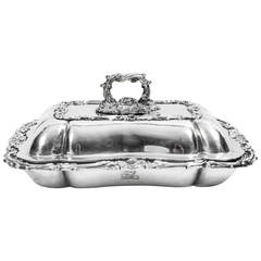 Antique Paul Storr Sterling Silver Entree Dish, 1828