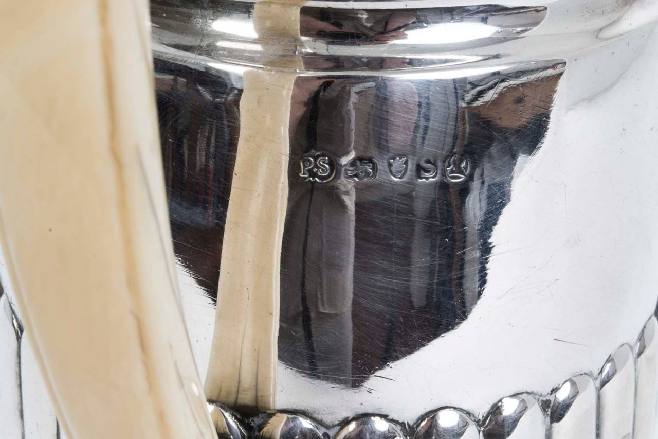 Antique Paul Storr Sterling Silver Coffee Biggin, 1813 5