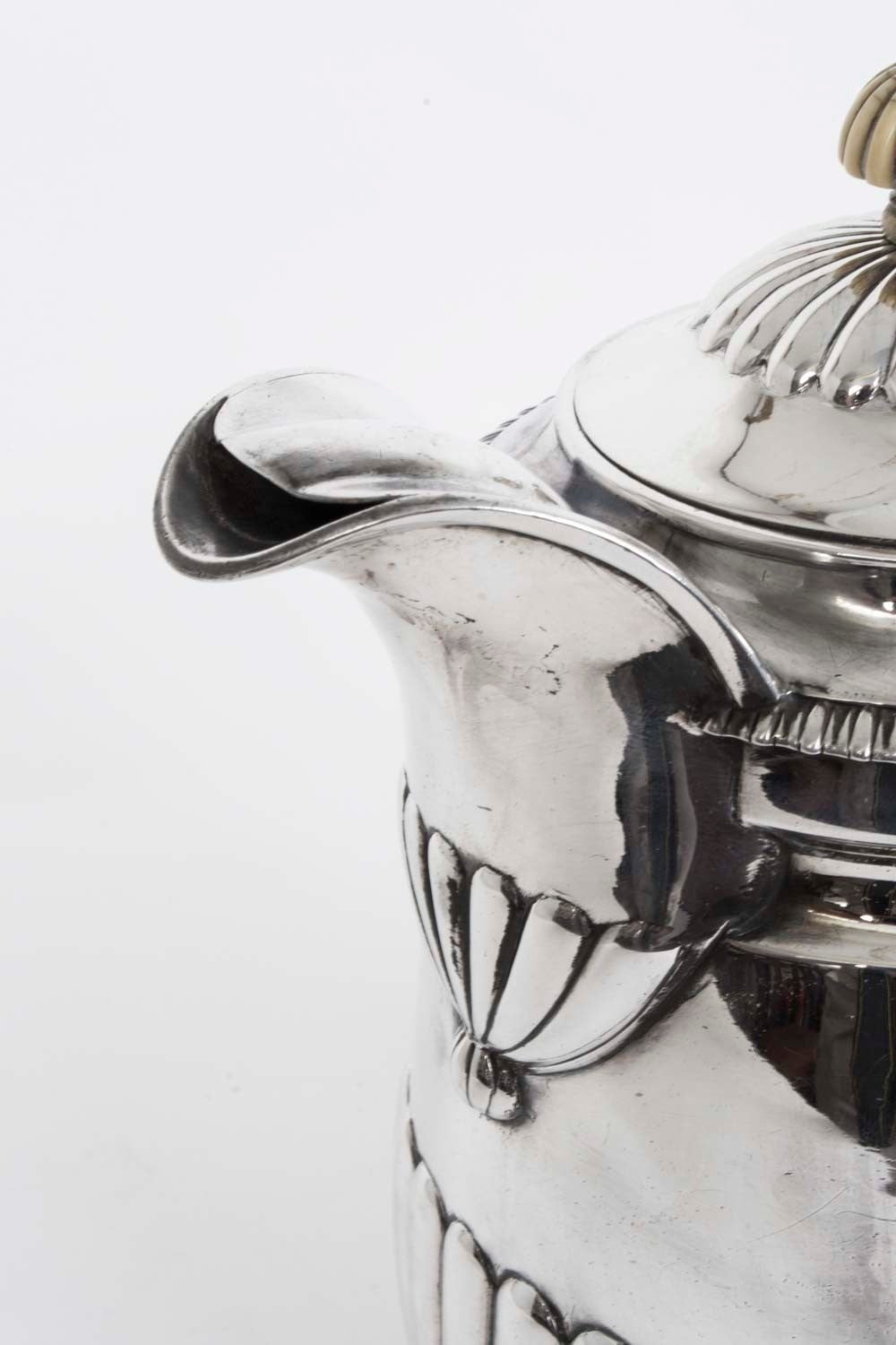 Antique Paul Storr Sterling Silver Coffee Biggin, 1813 3