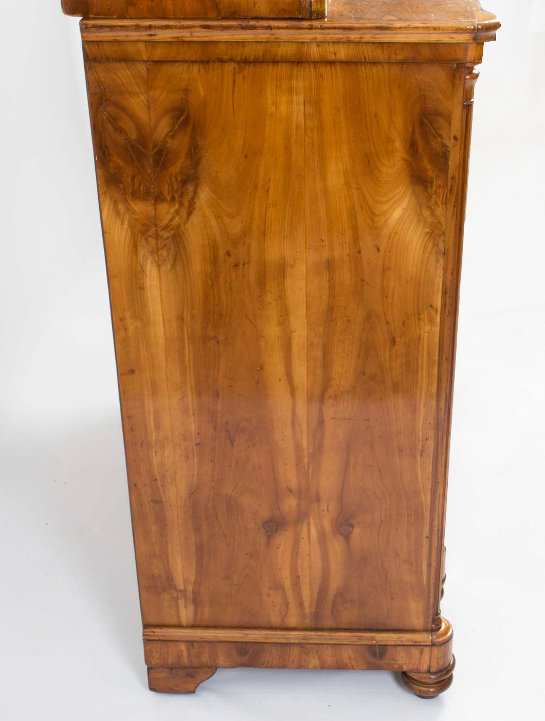 Antique French Fruitwood Cabinet Bookcase, circa 1880 5