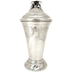 Antique Sterling Silver Cup and Cover by Tiffany & Co.