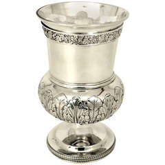 Schöne große Silber antike Paul Storr Kelch Tasse
