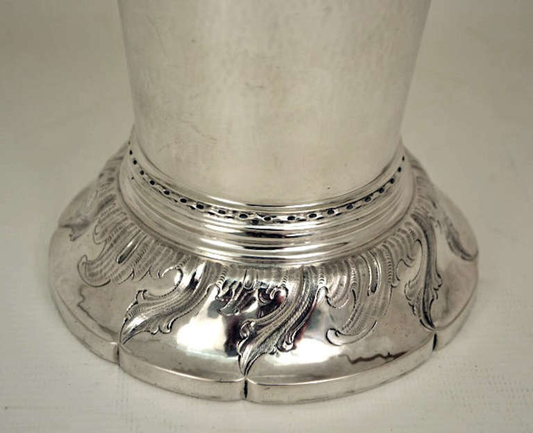 Antique Sterling Silver Cup and Cover by Tiffany & Co. 3