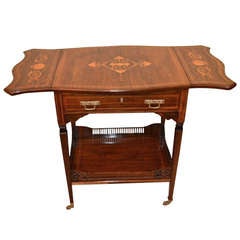 Antique Edwardian Rosewood Occasional Table