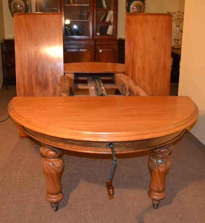 Antique Victorian Dining Table & 10 chairs circa 1860 5