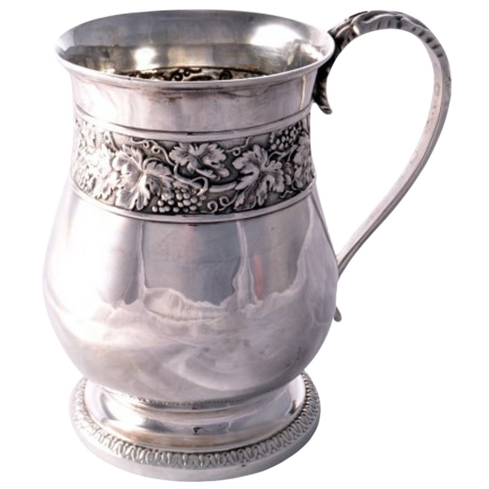 Antique Paul Storr Sterling Silver 1 Pint Mug 1814