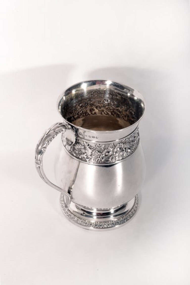 Antique Paul Storr Sterling Silver 1 Pint Mug 1814 1
