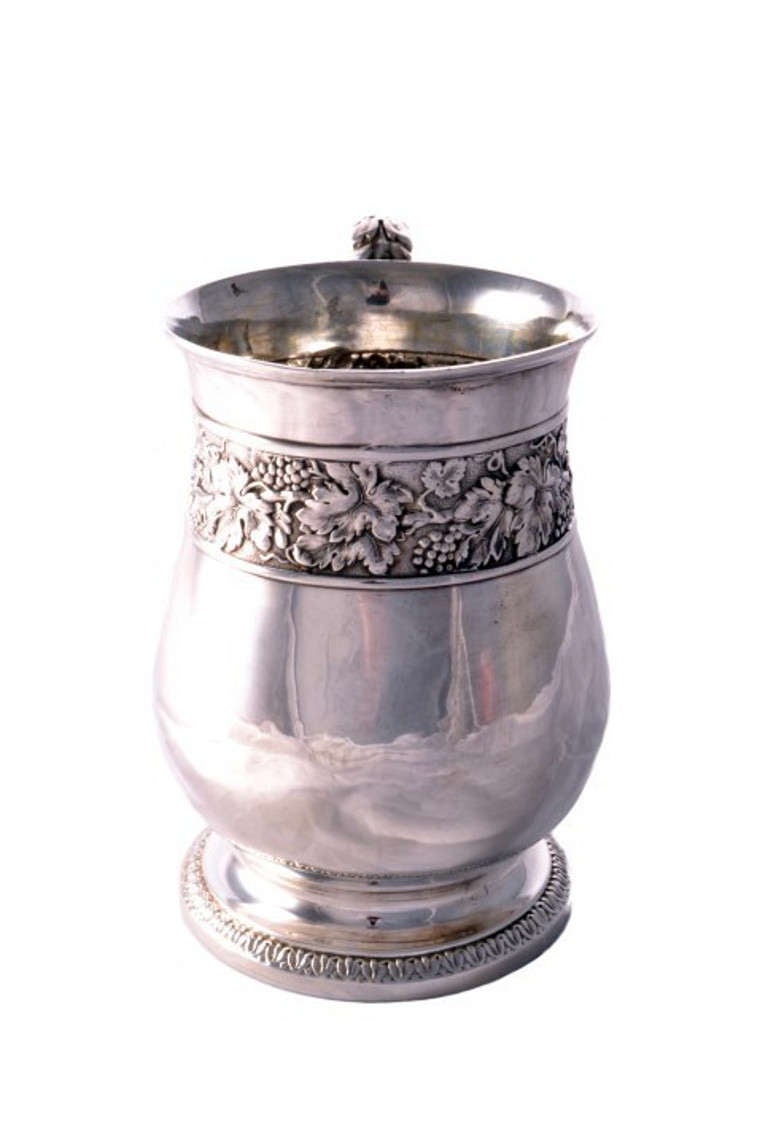 English Antique Paul Storr Sterling Silver 1 Pint Mug 1814