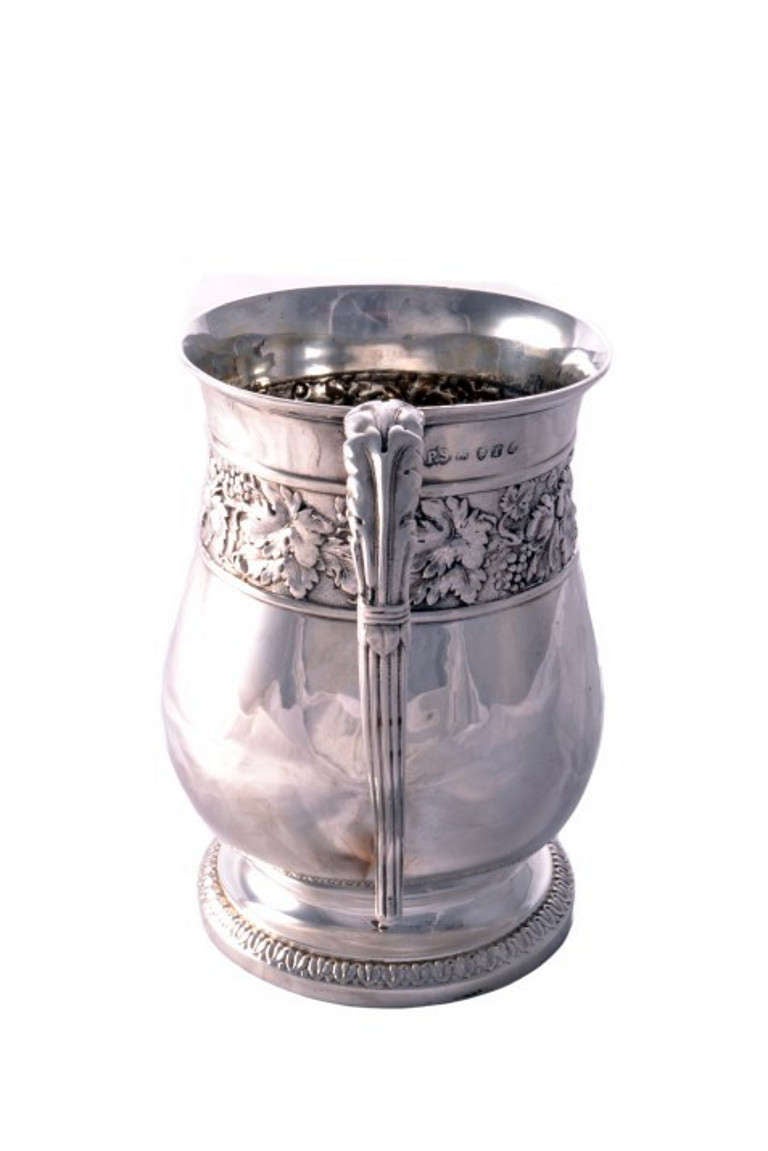 19th Century Antique Paul Storr Sterling Silver 1 Pint Mug 1814