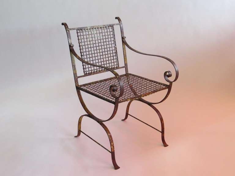 1930s Steel Welded Arm Chair