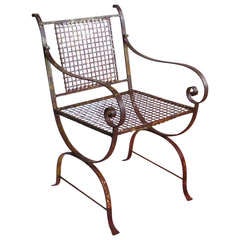 1930s Steel Welded Arm Chair 