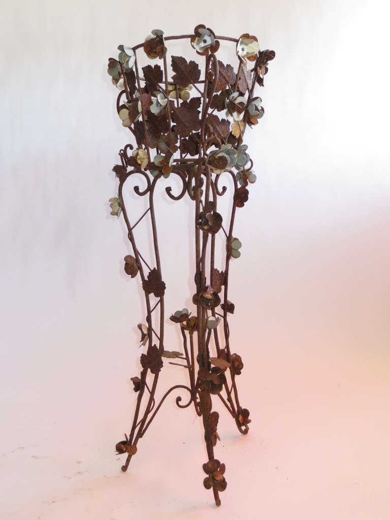 Pair of steel planters